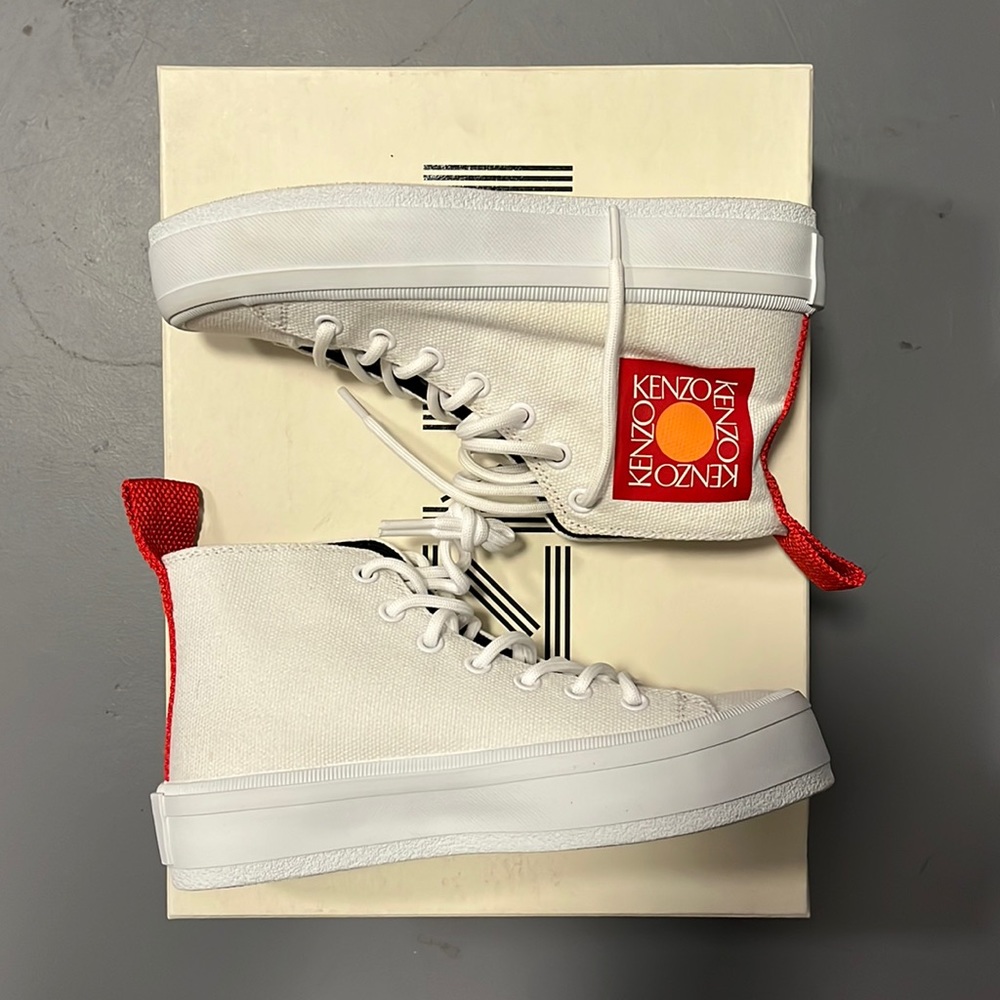 BNIB with dust bag Kenzo “K Street” high top sneaker